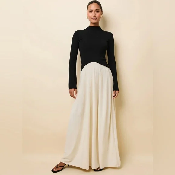 slim fit dress slacks Solid & Striped | The Halter Soglio Dress | XL main image 0